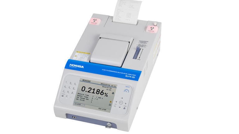 HORIBA SLFA-60 an Analyser Capable of Measuring High-Concentration Sulfur Content in Shale Oil